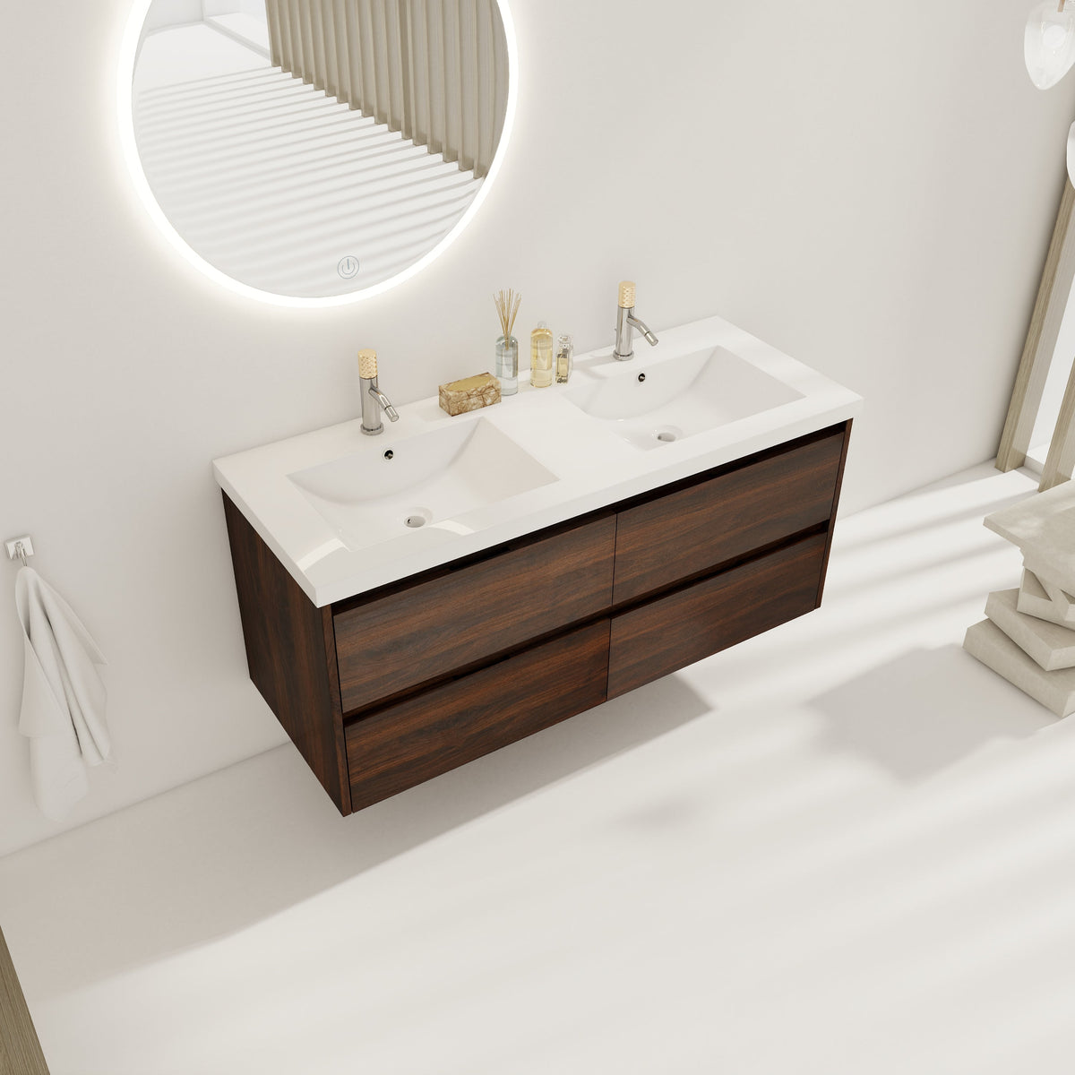 48 Inch Bathroom Vanity With Dual Sink