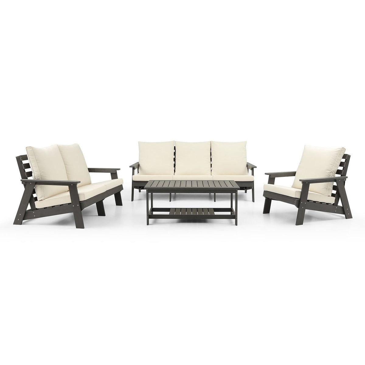 HIPS 3 Seater Outdoor Garden Sofa Set