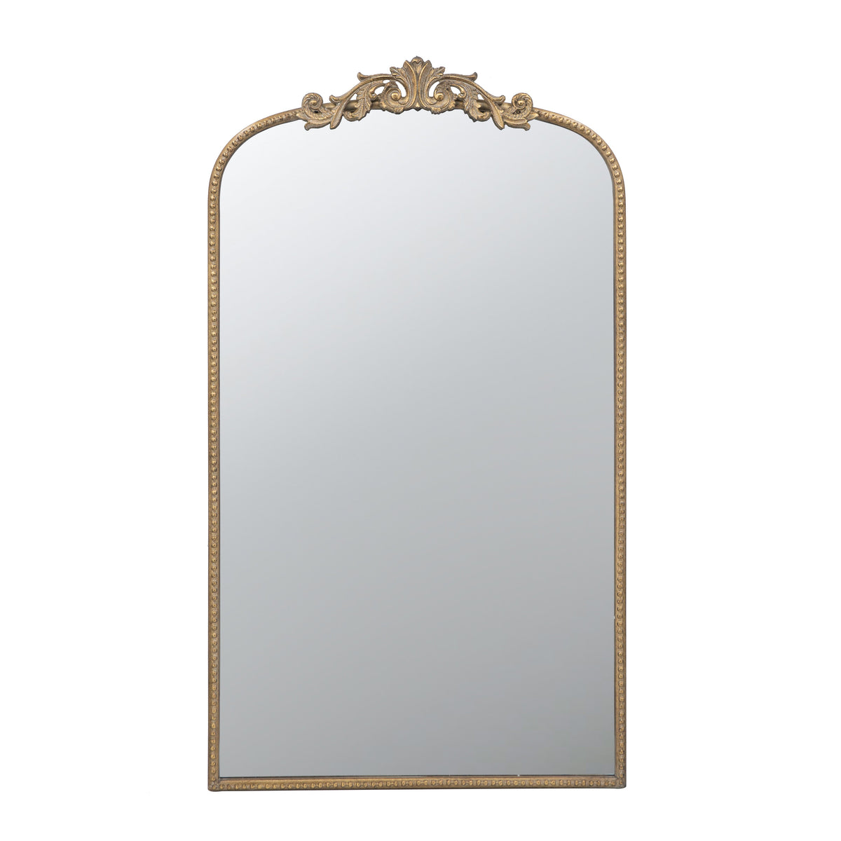 24" x 42" Gold Arch Mirror