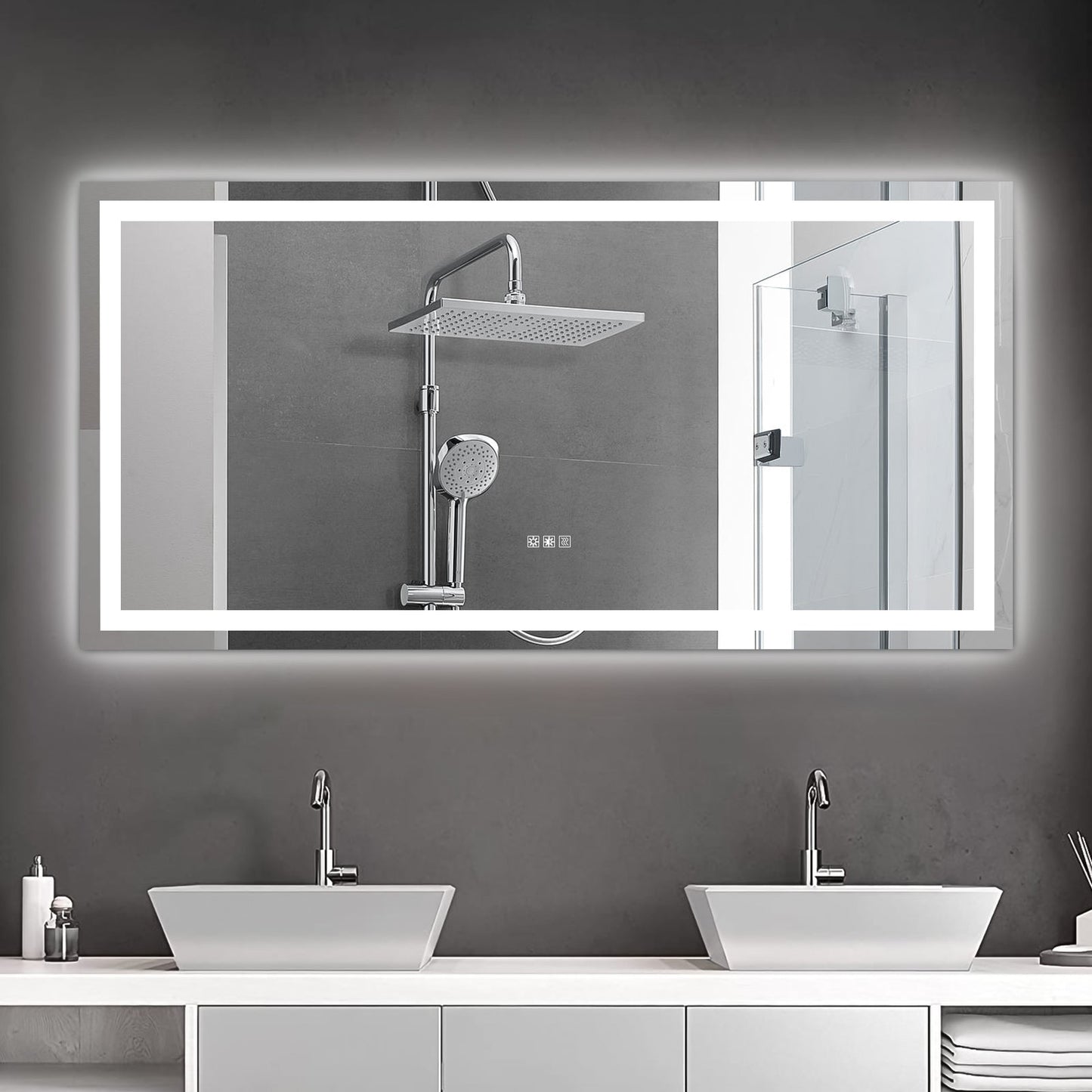72"×36" LED Mirror Light Bathroom