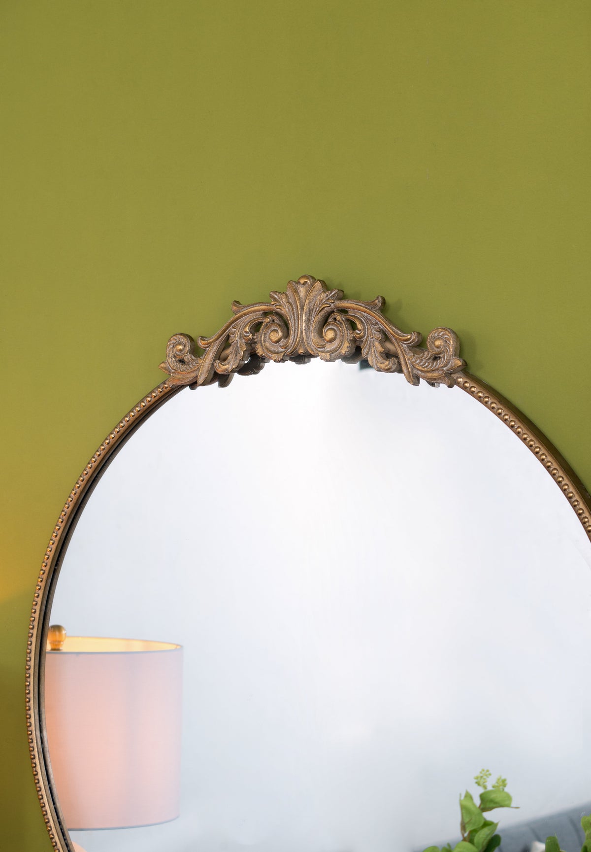 36" x 39" Round Mirror