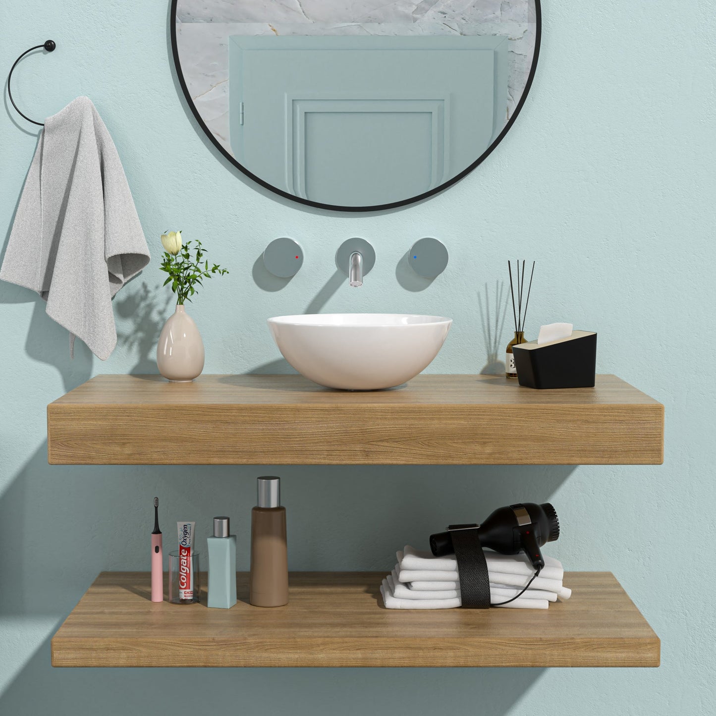 13x13 Inch Modern Bathroom Vessel Sink