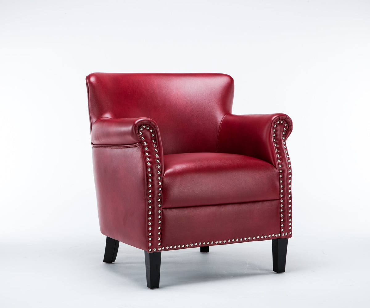 Hadley Navy Blue Club Chair