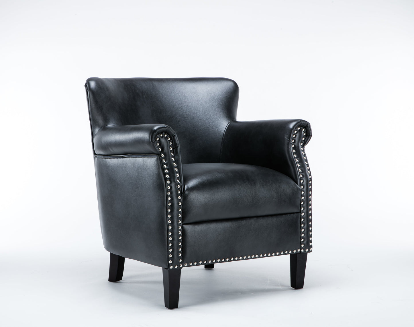 Hadley Navy Blue Club Chair