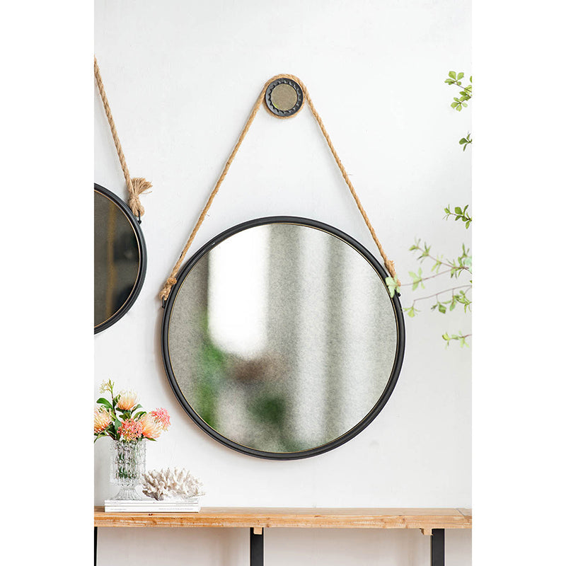 29.5" Hanging Round Mirror