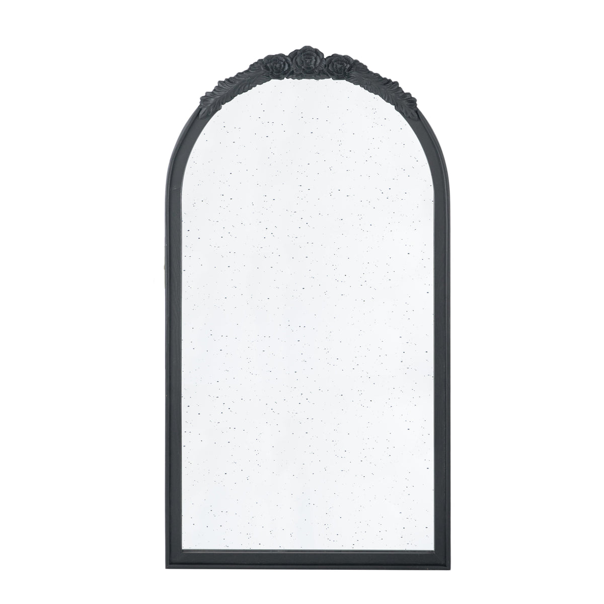 Hand Carved Rose Antique Mirror Frame