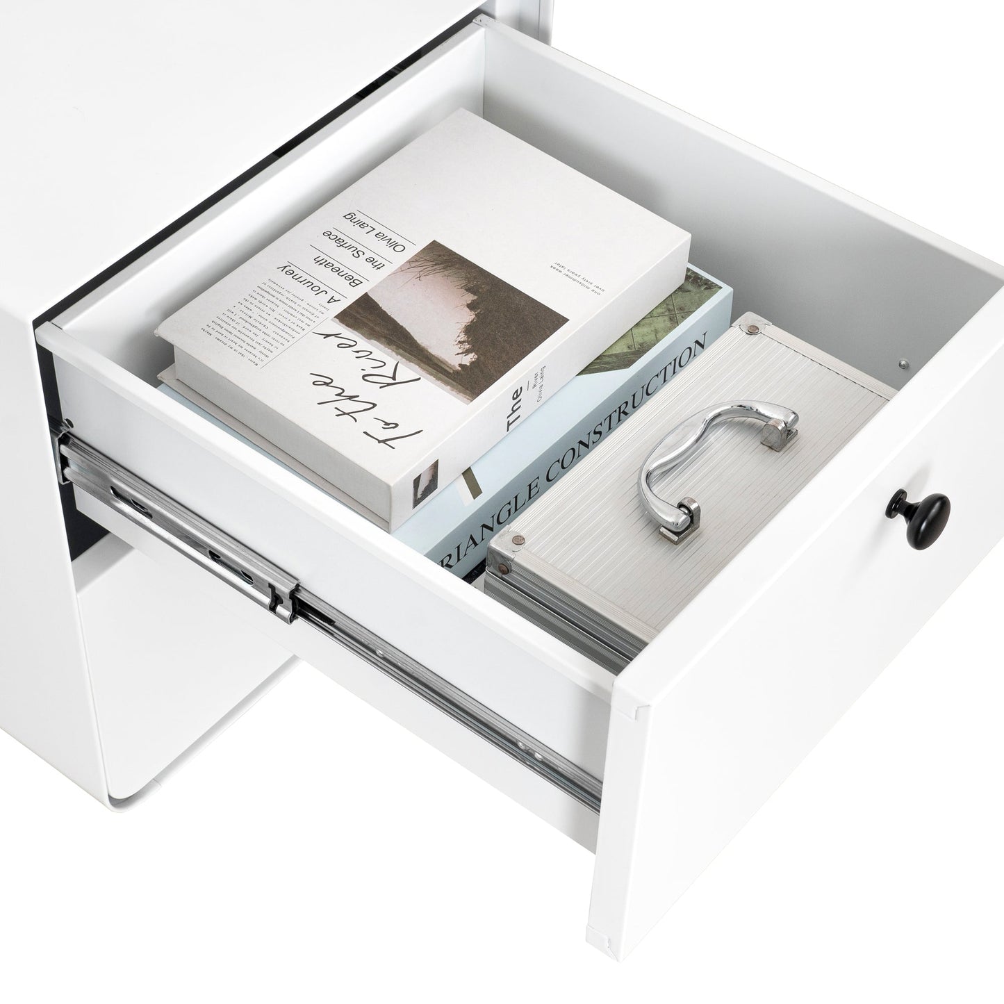 Modern Night Stand Storage Cabinet