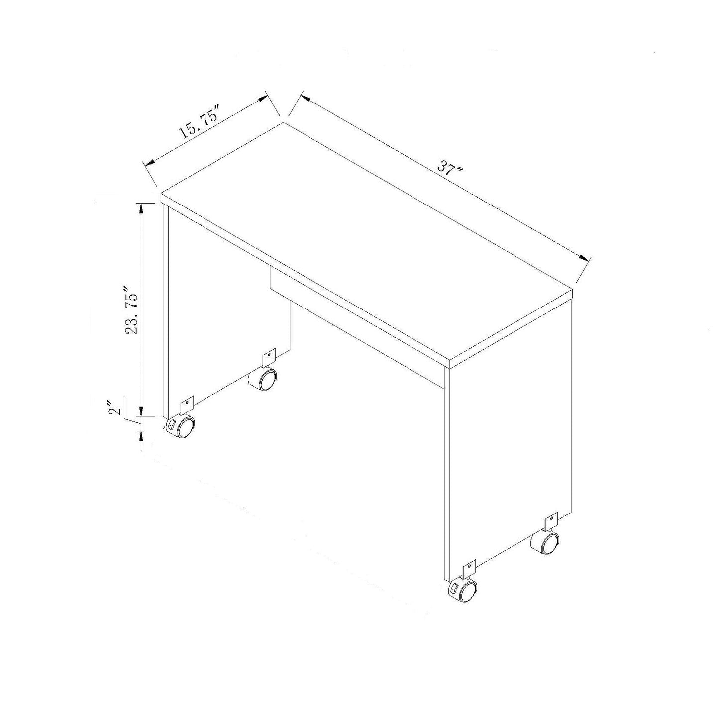 Printer Mobile Stand, Computer Desk