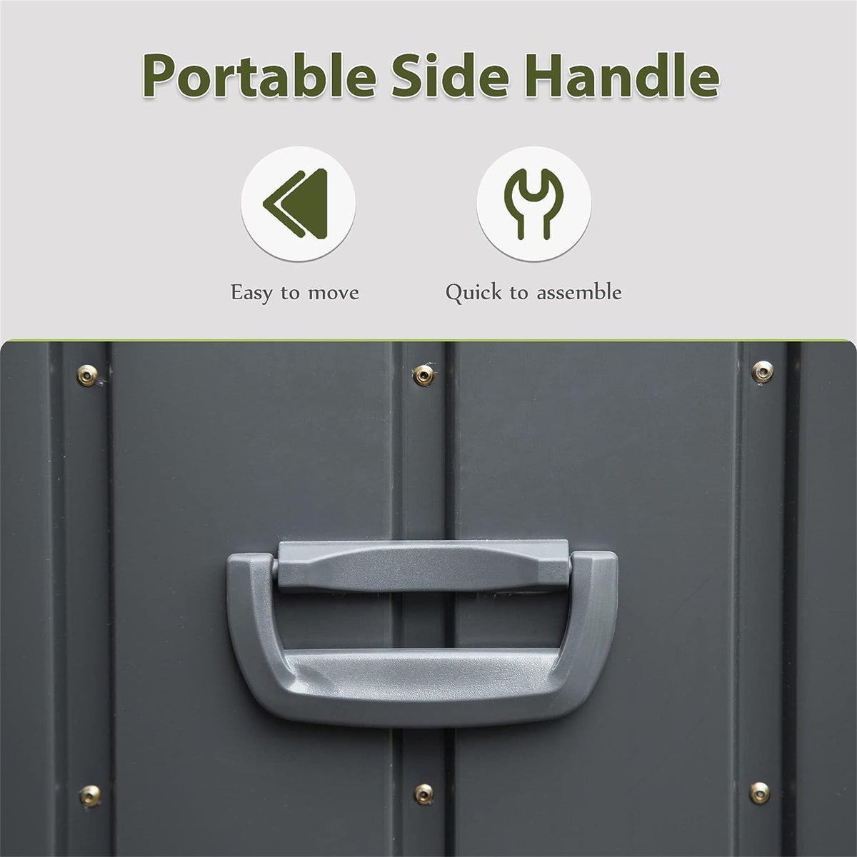 160 Gallon Outdoor Storage Deck Box Waterproof