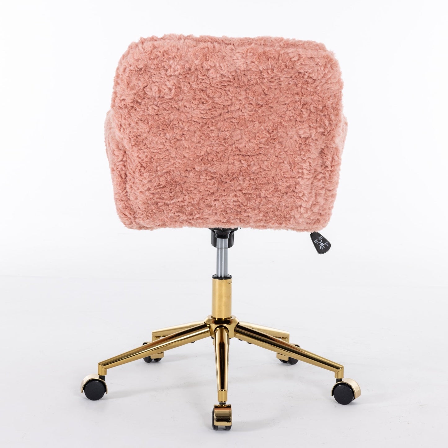 A&A Furniture Office Chair with Golden Metal Base