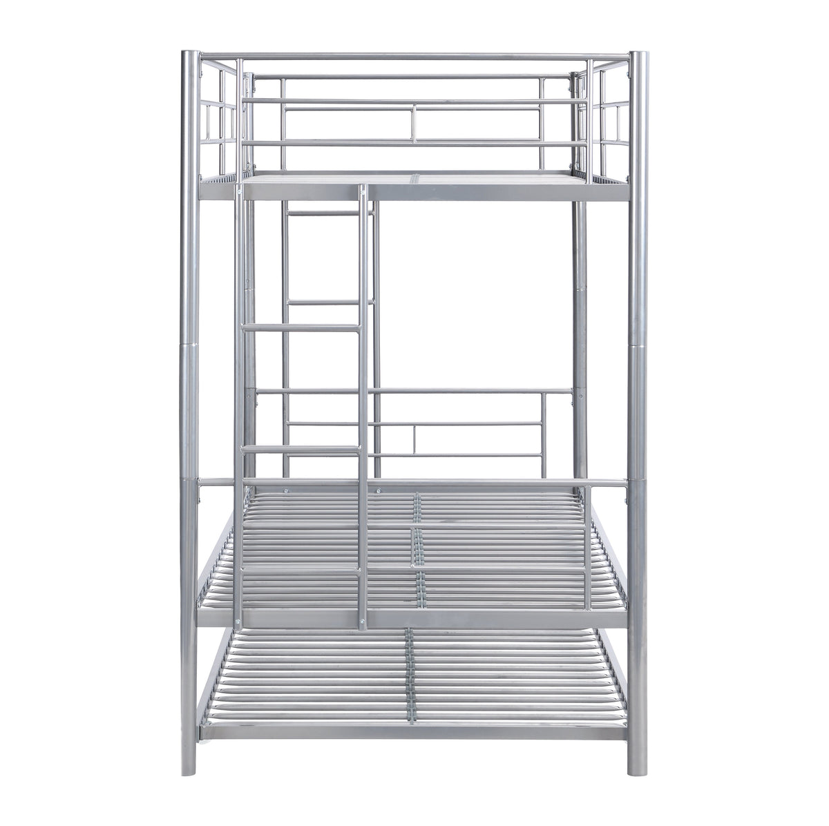 Metal Bunk Bed with Trundle
