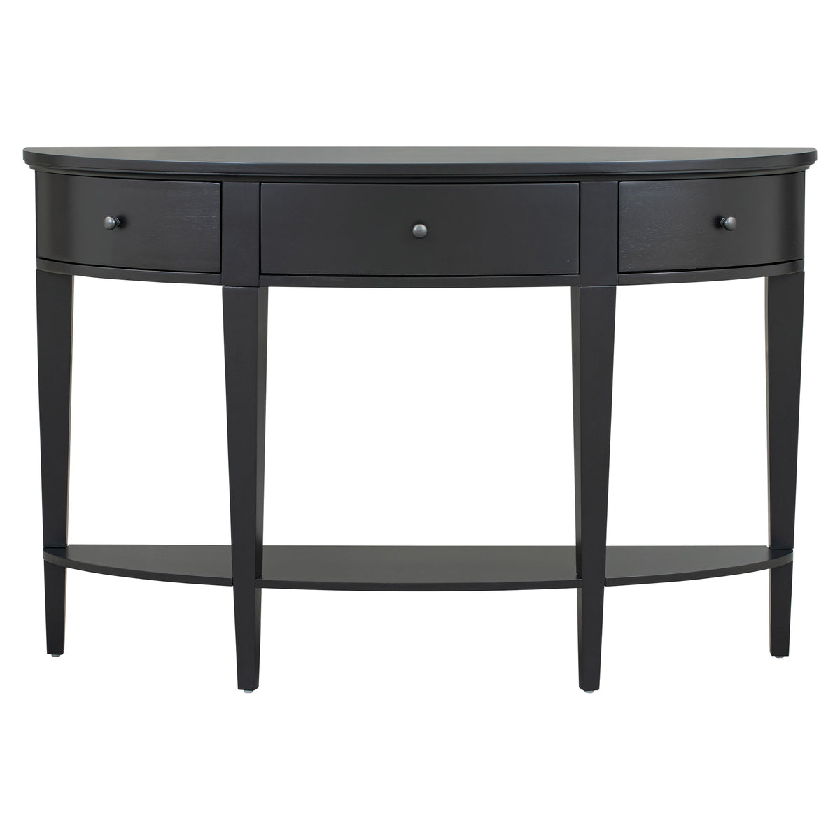 U-Style Modern Curved Console Table
