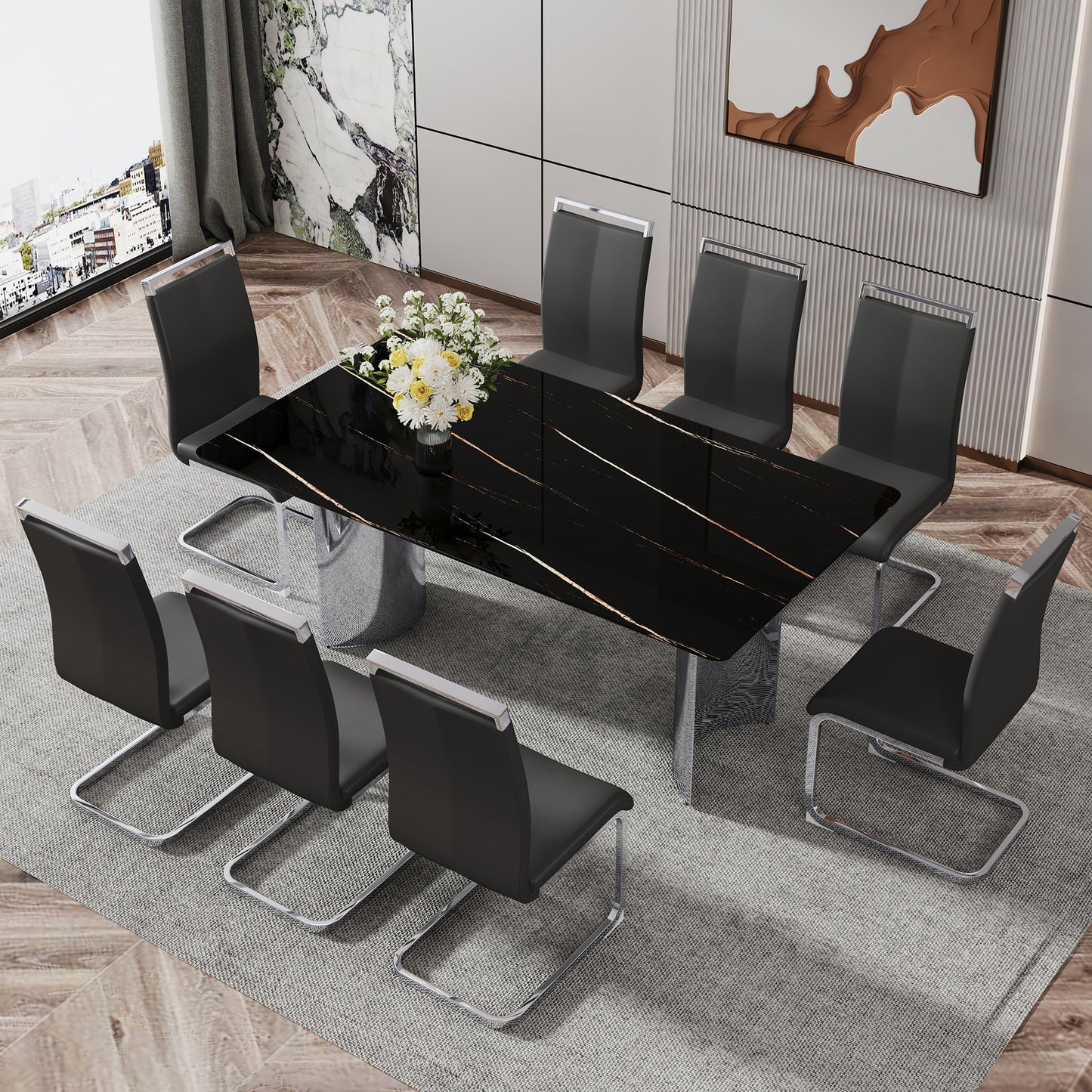Modern Minimalist Dining Table