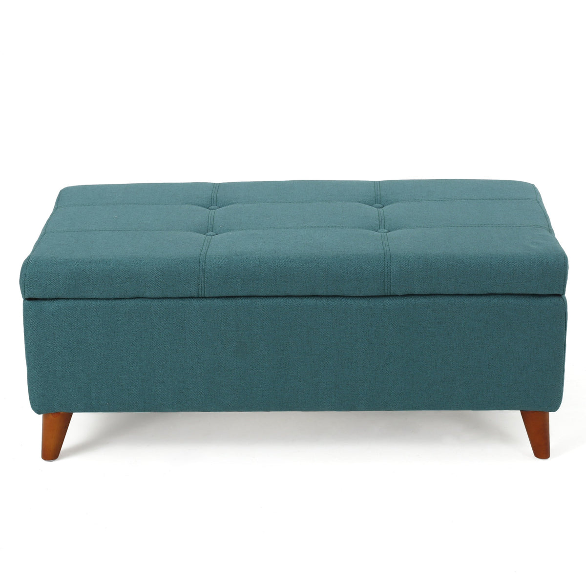 Tufted Ainsley Button Storage Ottoman Bench