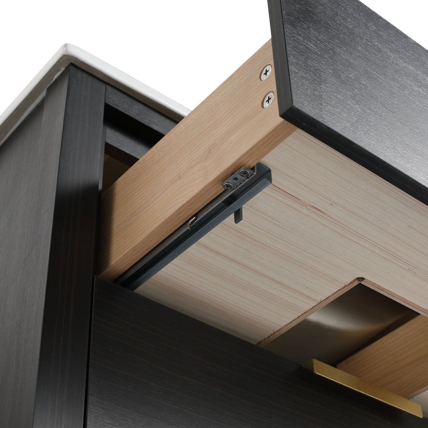 30 Inch Bathroom Vanity - Plywood With 2 Drawers