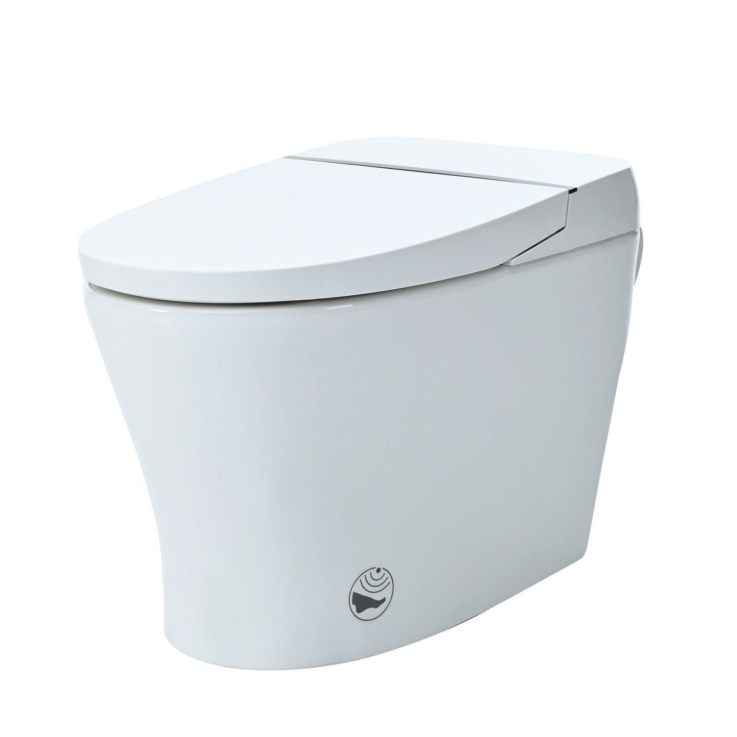 Heated Seat Smart Toilet Without Bidet