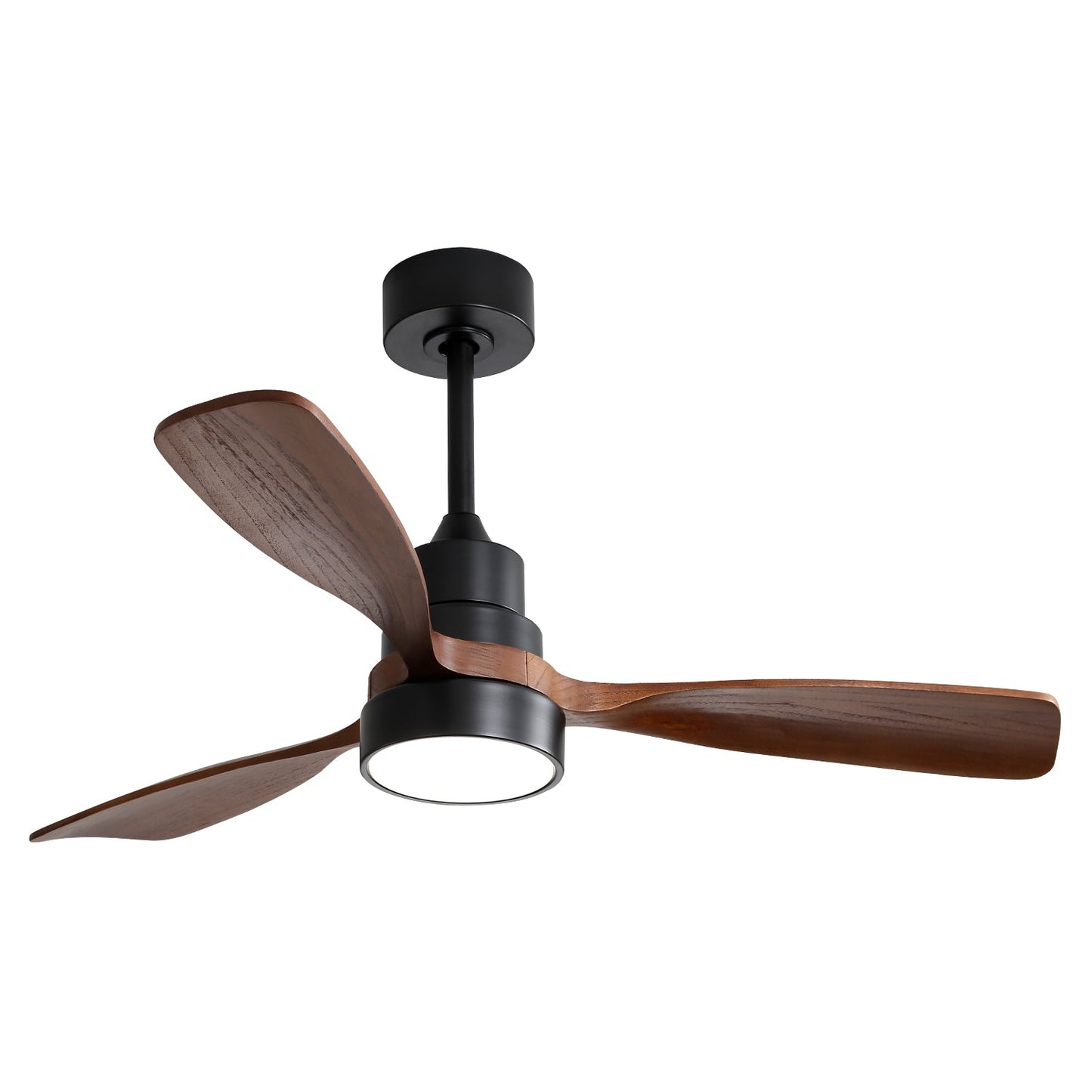 48 Inch Wood Ceiling Fan With 3 Solid Wood Blades