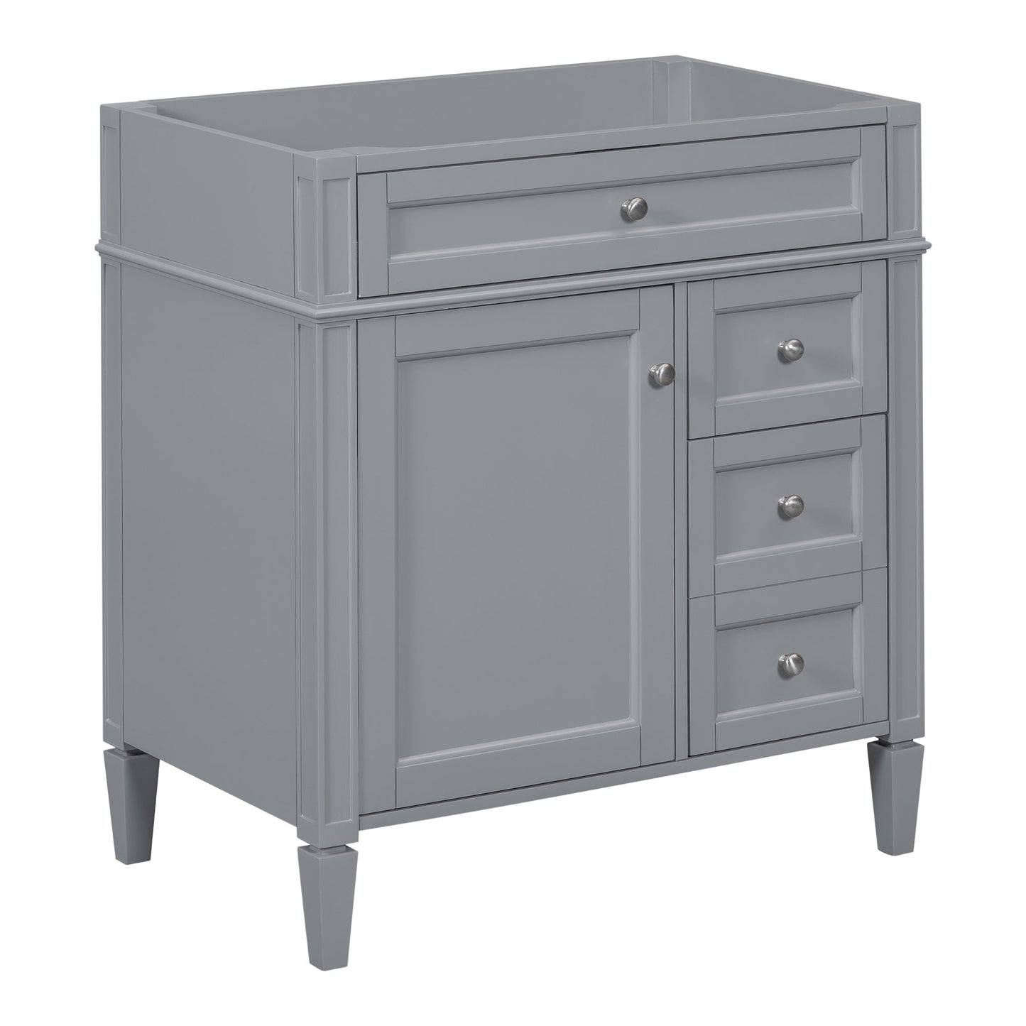 30" Bathroom Vanity Without Top Sink