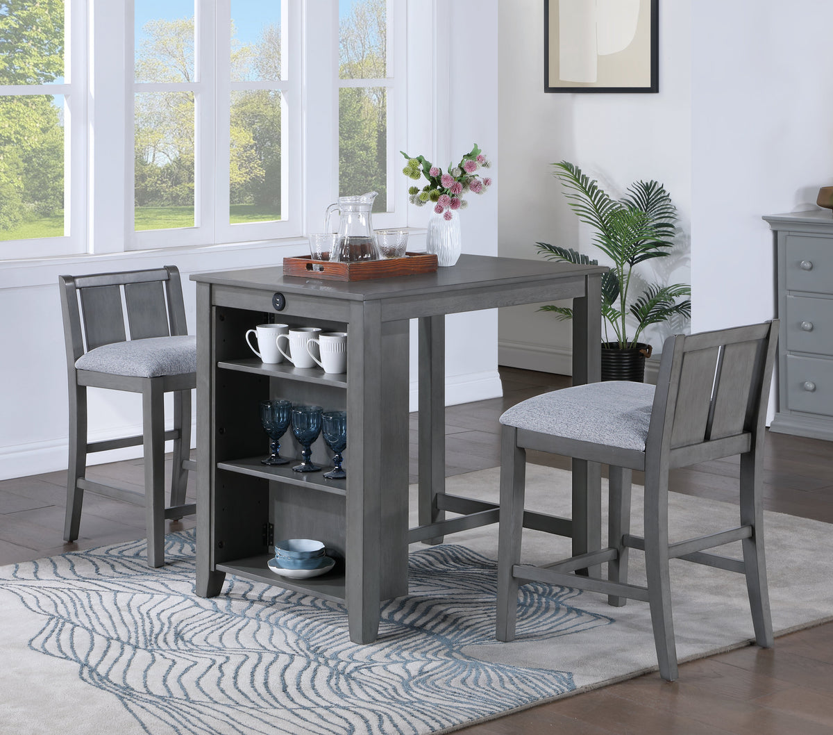 Graham 36" 3-Piece Dining Set