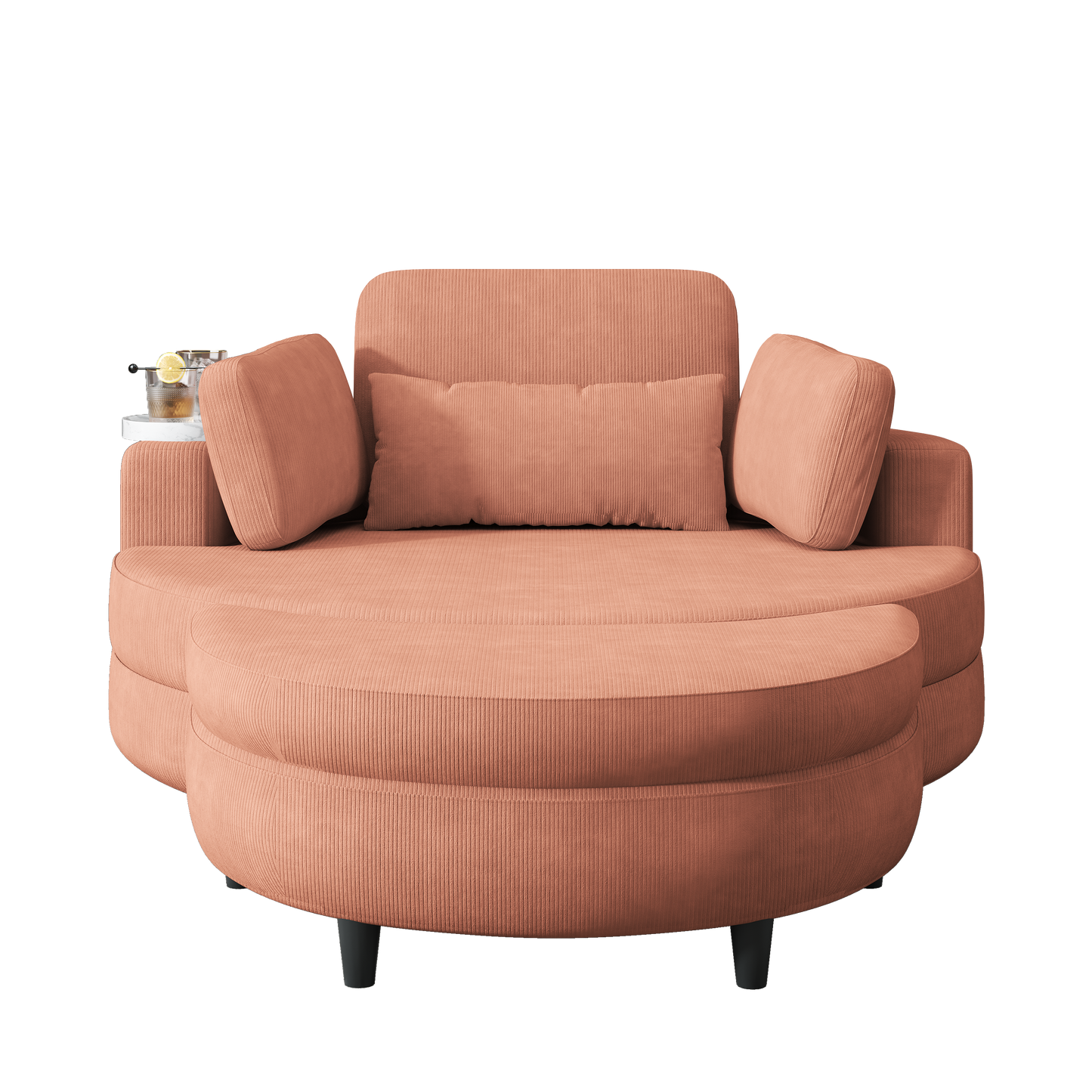 51-Inch Corduroy Sofa