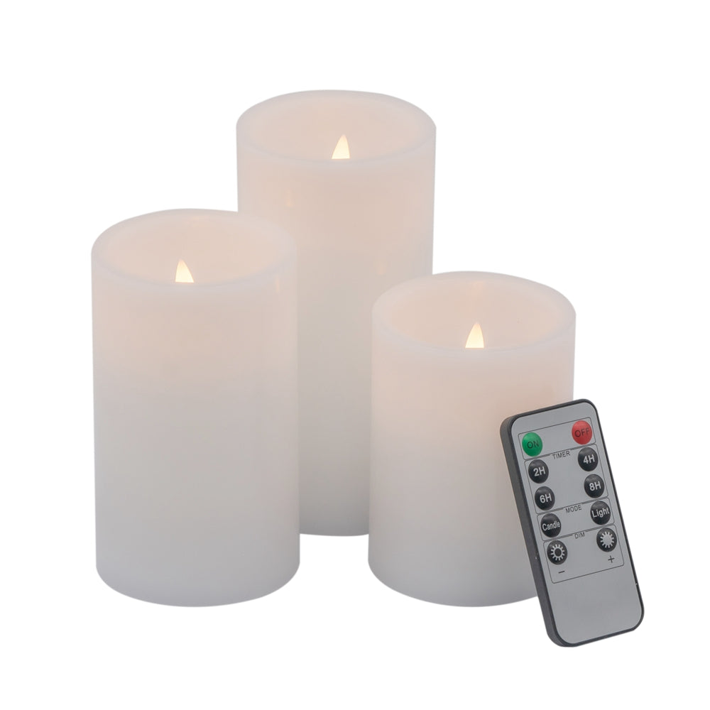 Set of 3 Elegant Vases