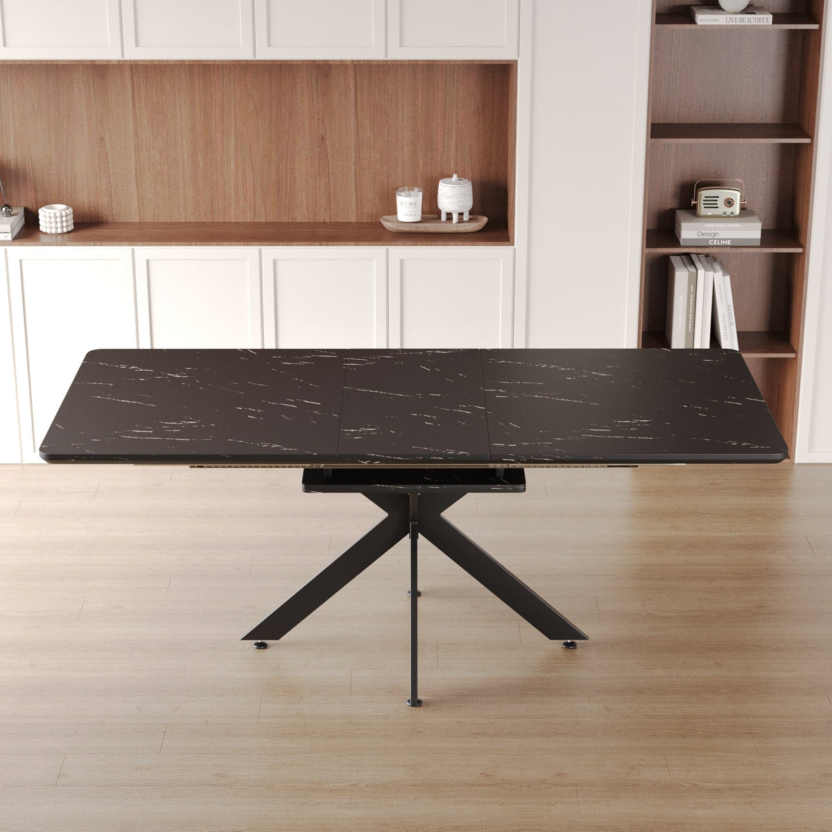 62.4" Extendable Dining Table