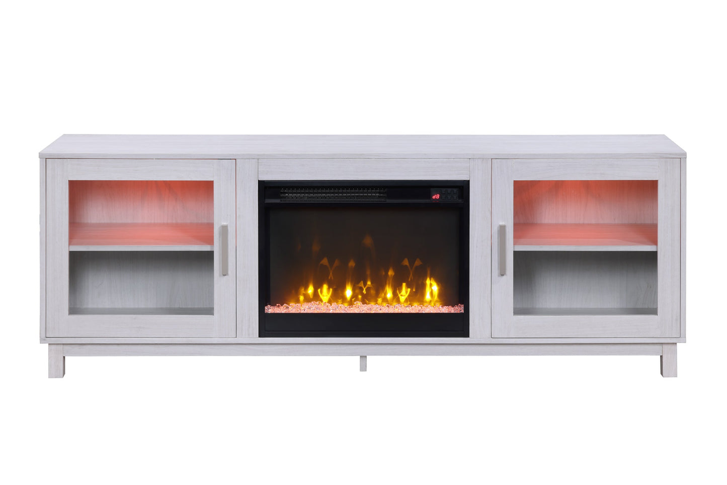 Summit 70" TV Stand Console with Fireplace