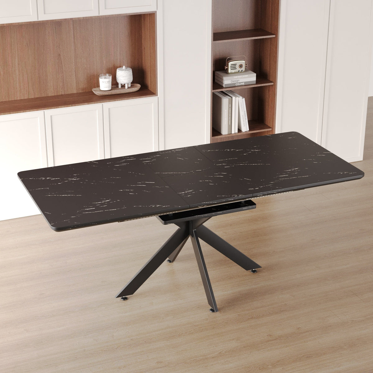 62.4" Extendable Dining Table