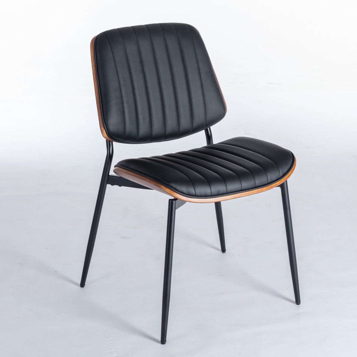 A&A Furniture Mid Century Modern Dining Chairs Set of 2
