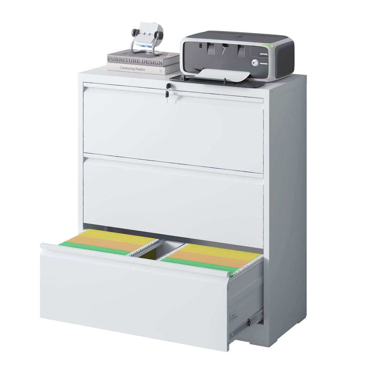 Lateral File Cabinet 3 Drawer