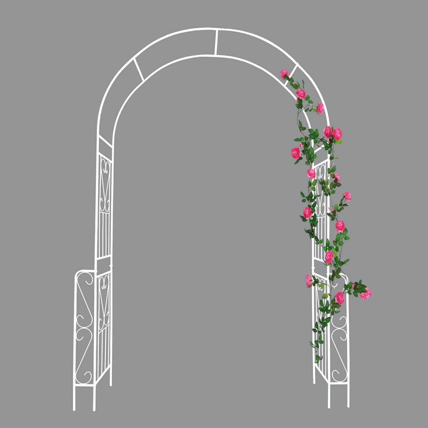 Metal Garden Arch W55'' x H94.5''