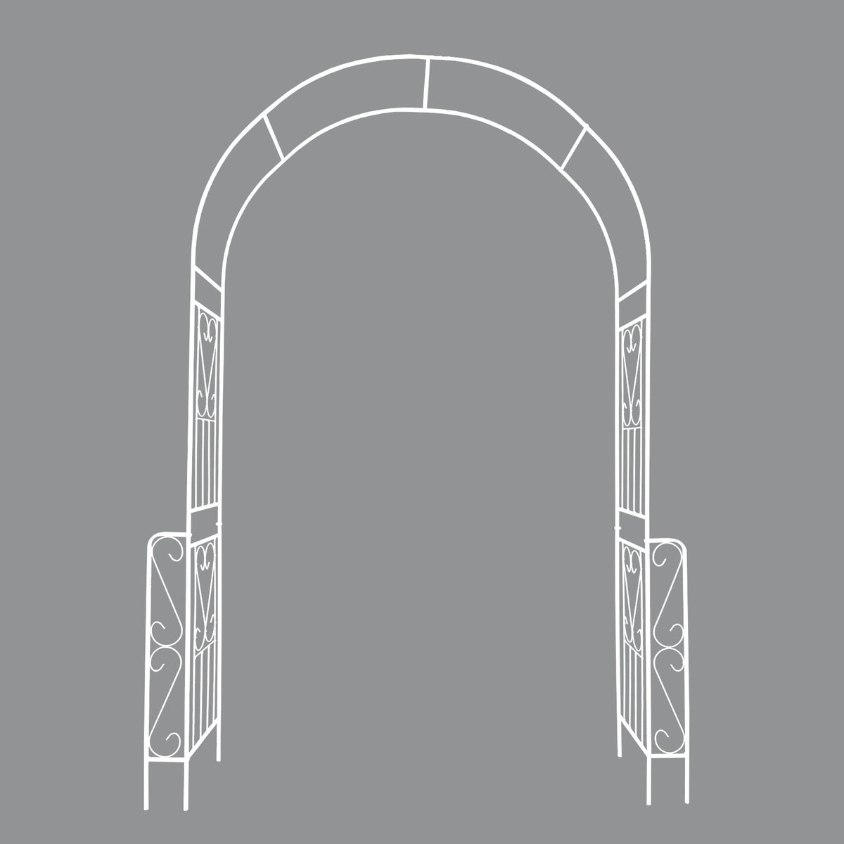 Metal Garden Arch W55'' x H94.5''