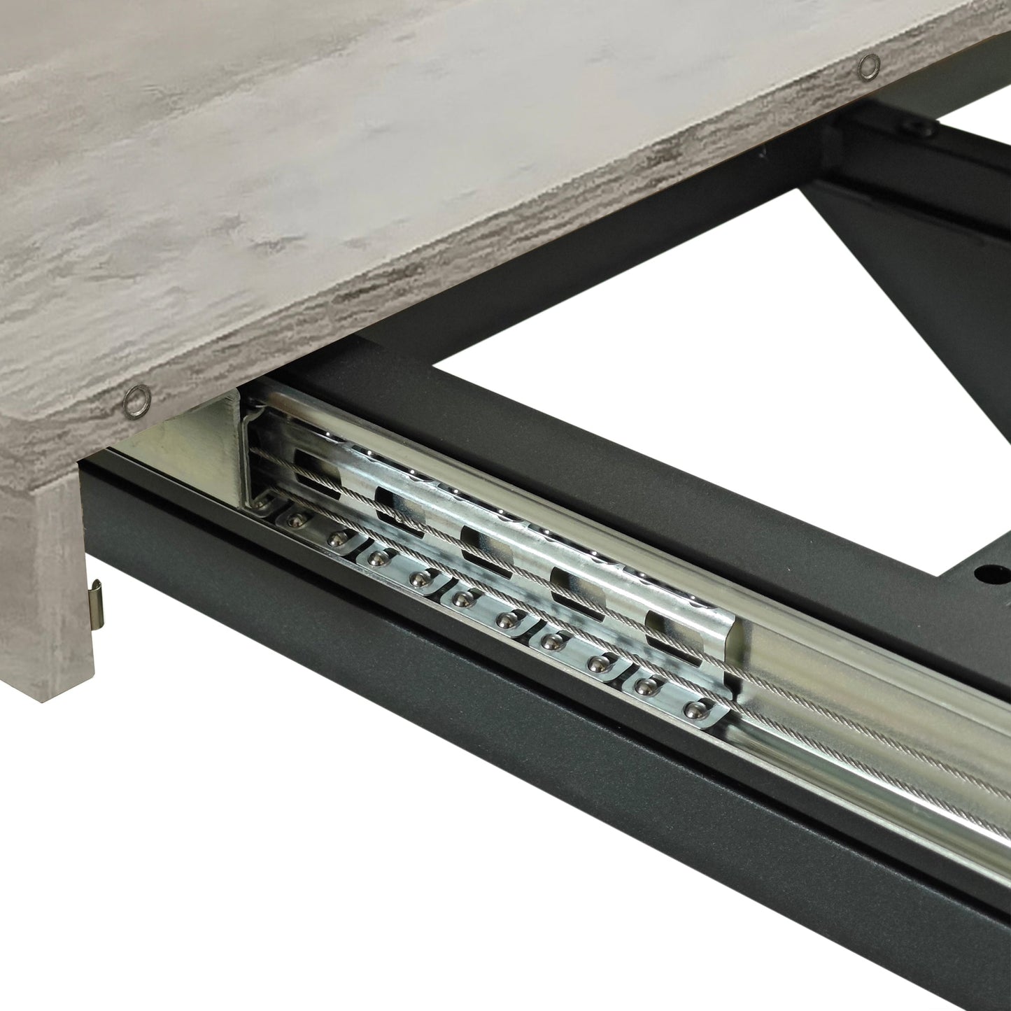Retro Rectangular Stretch Dining Table