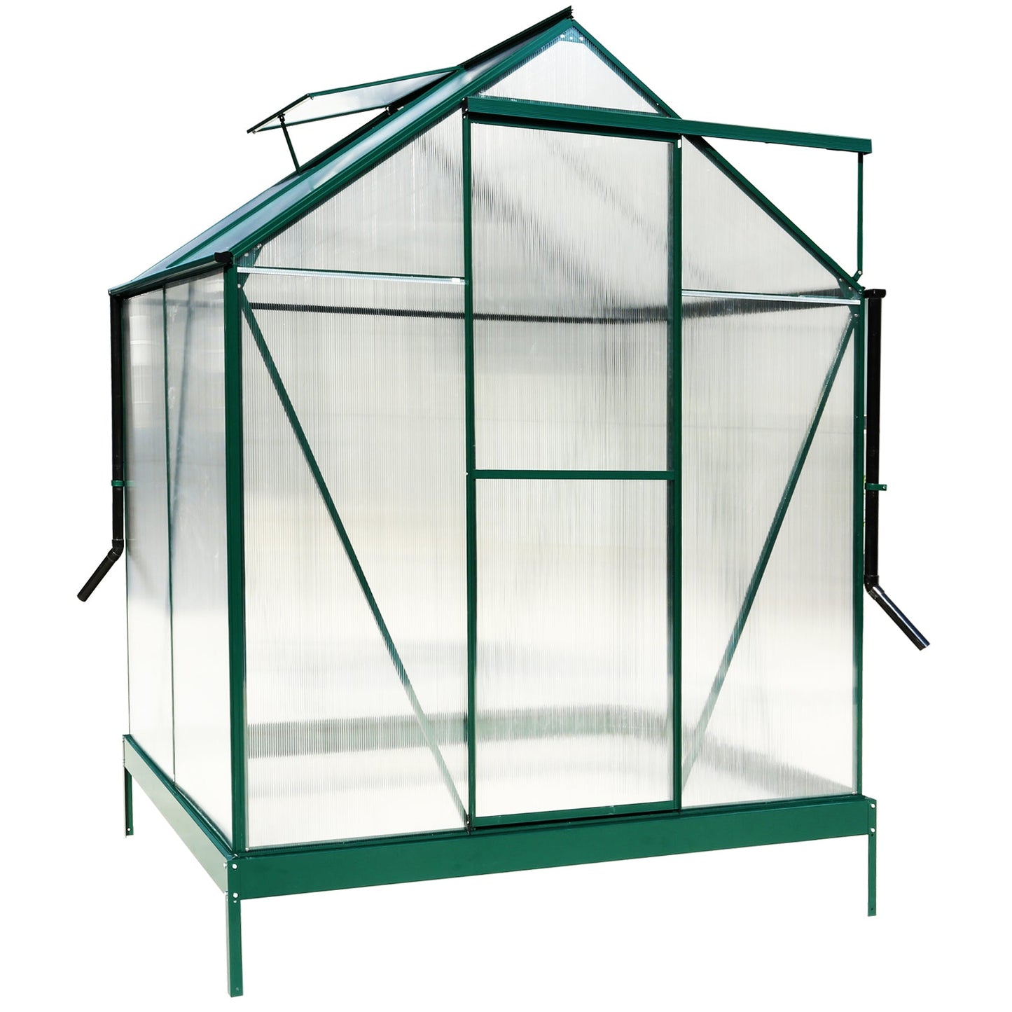 6.3'*4.2'*7' Polycarbonate Greenhouse
