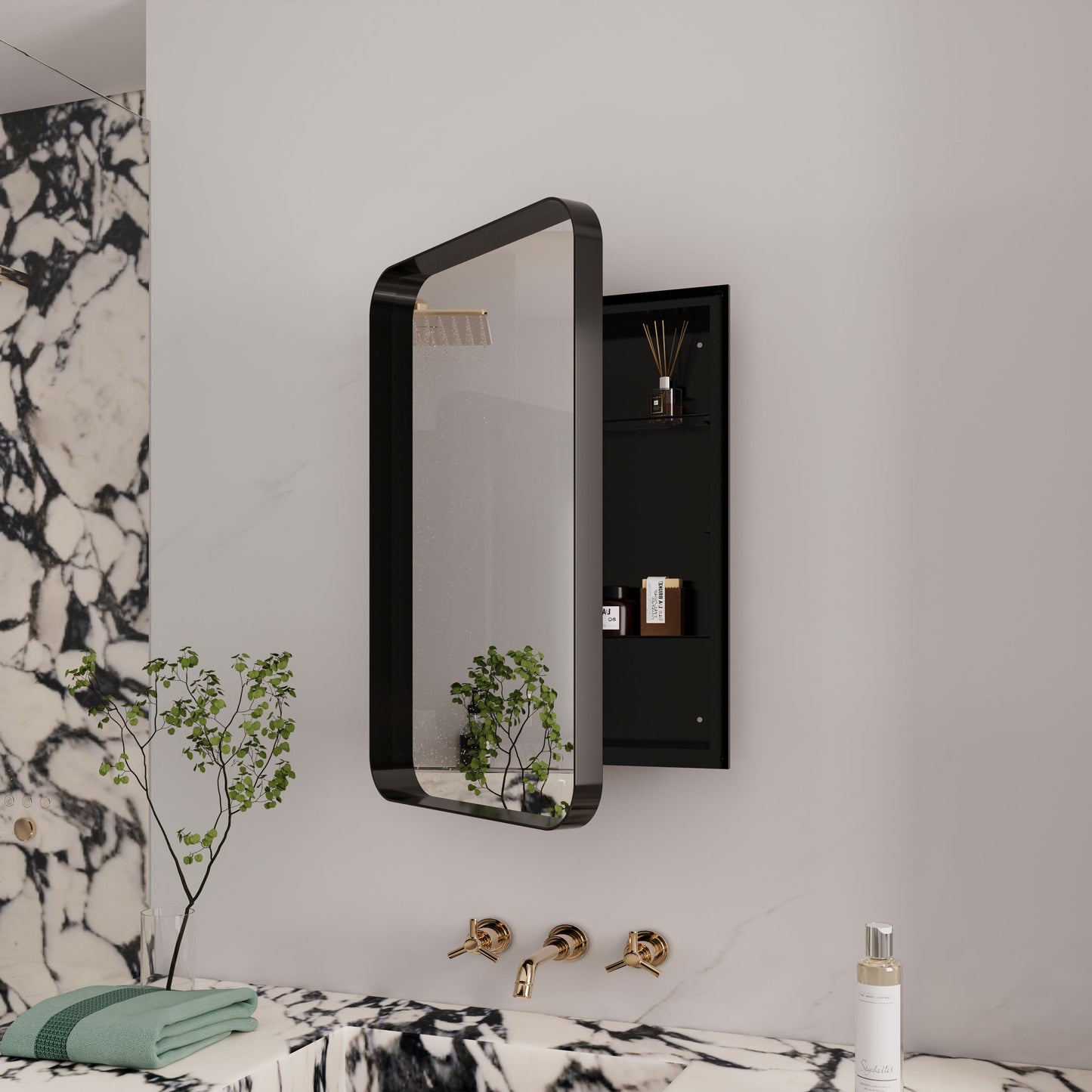 16x24 Inch Recessed Medicine Cabinet