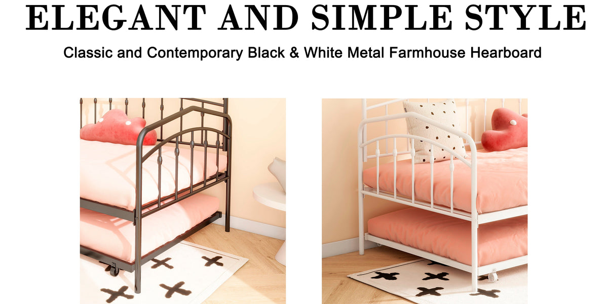 Fox Twin Daybed with Twin Trundle