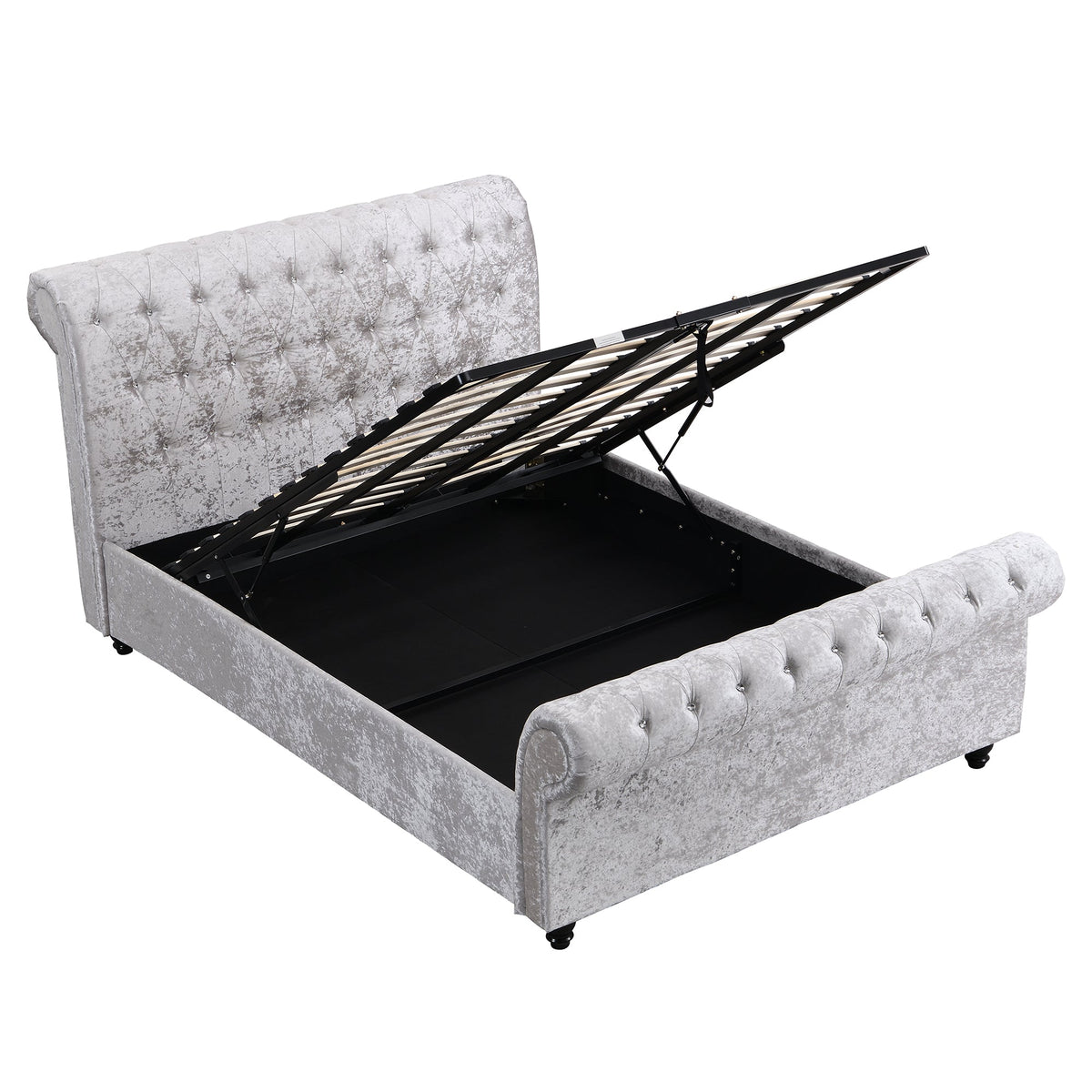 Hartfried Upholstered Storage Bed, Queen Size