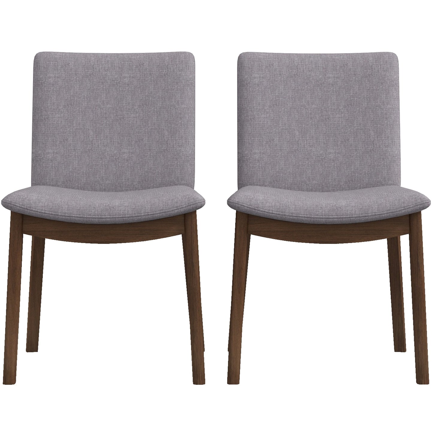 Top Quality Laura Mid-Century Modern Solid Wood Dining Chair Set of 2