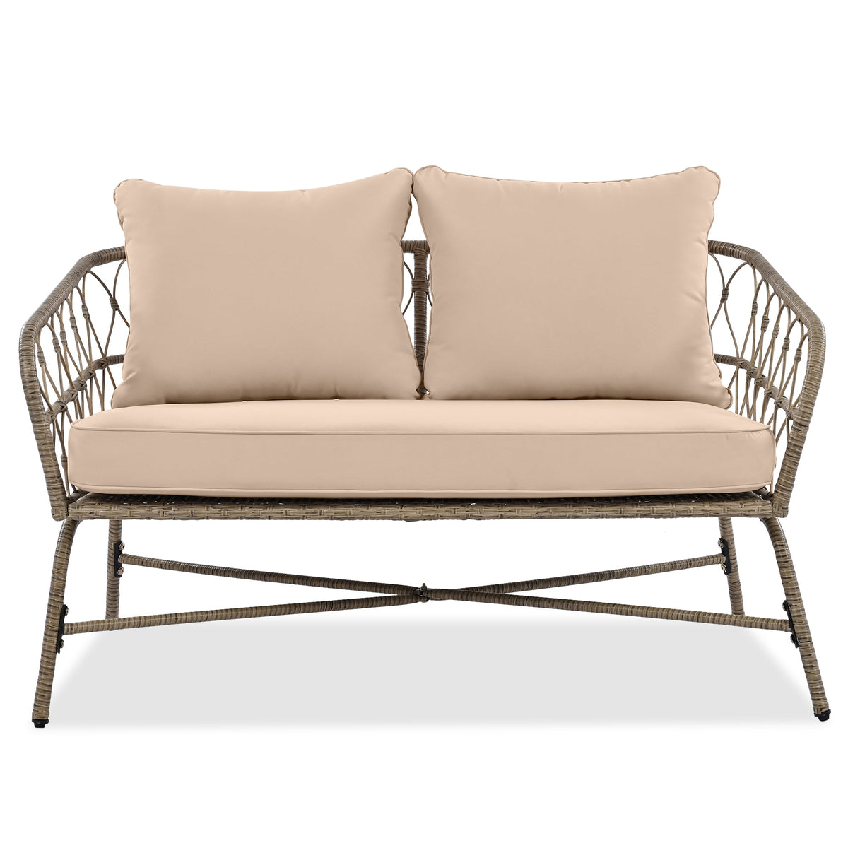 Bohemia-Inspired 4-Person Outdoor Seating Group