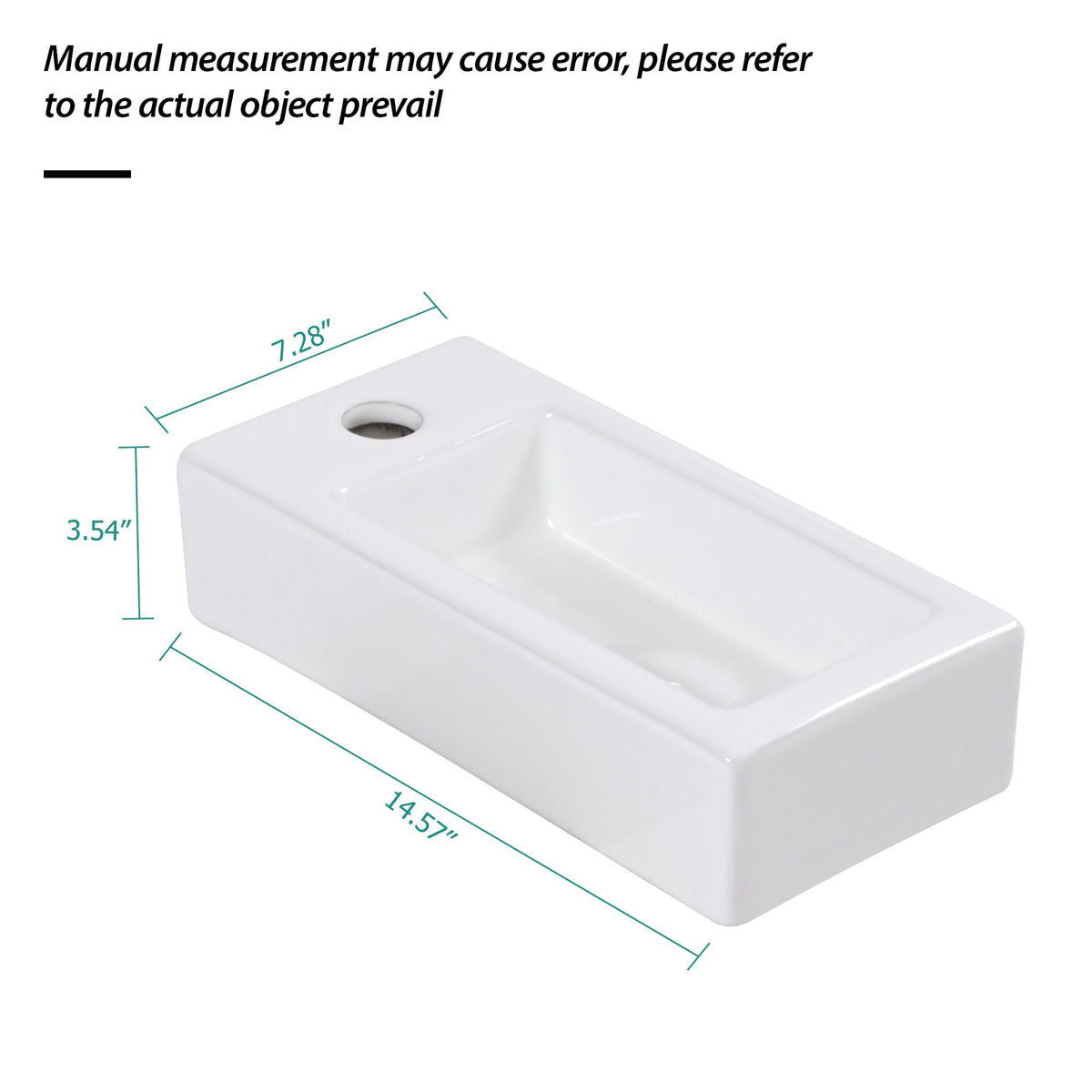 Premium Wall Mounted Ceramic Bathroom Sink