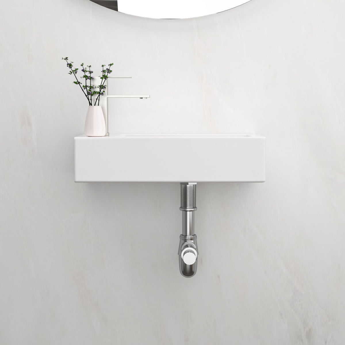 Premium Wall Mounted Ceramic Bathroom Sink