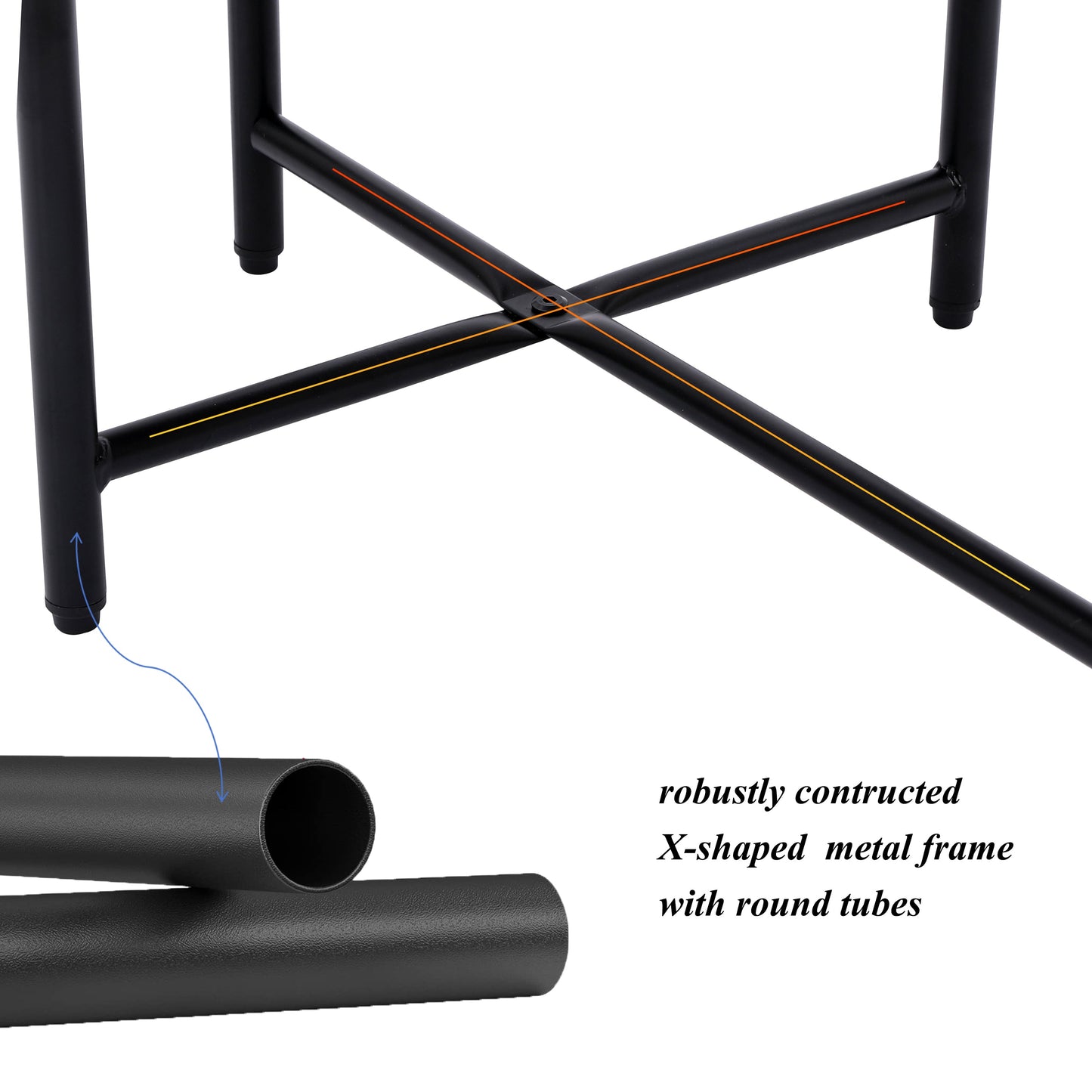 Small Coffee Tables: 2-Tier Modern Sofa Side Table