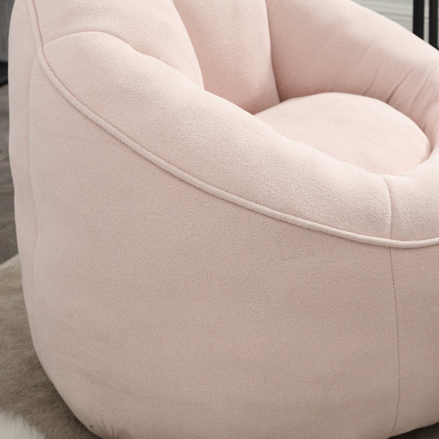 Bedding Bean Bag Sofa Chair with Footrest