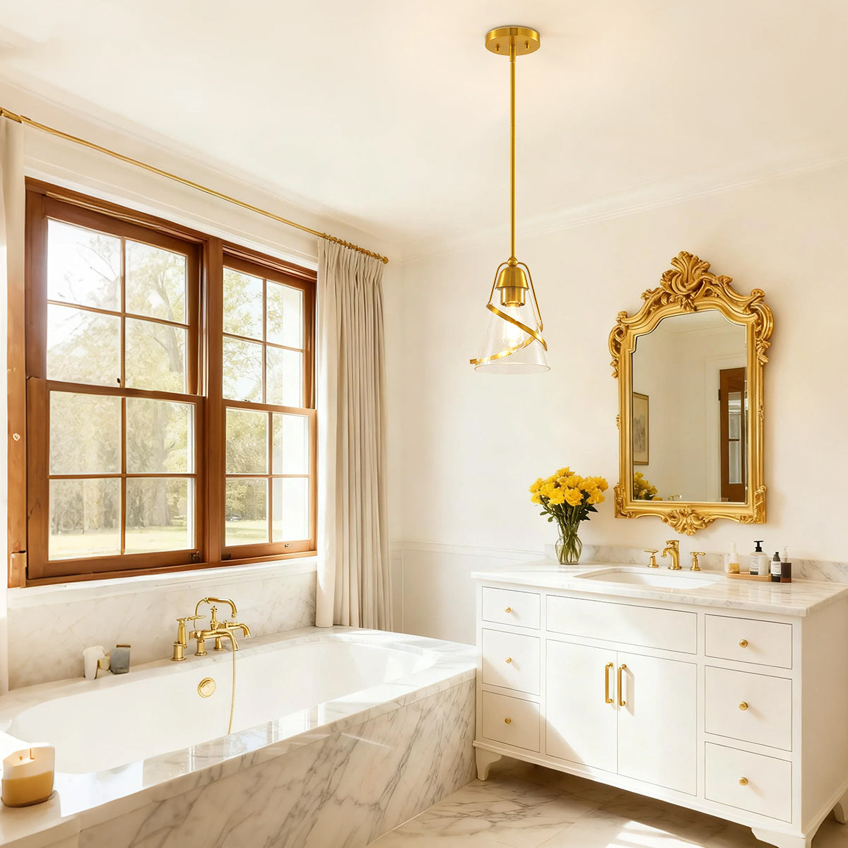 7 Inch Ryan 1-Light Island Pendant Light