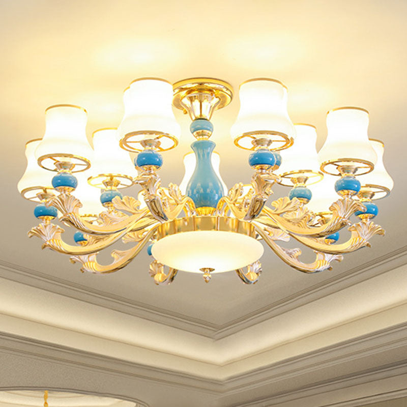 Luna's Golden Arc: Modern Elegance Illuminated