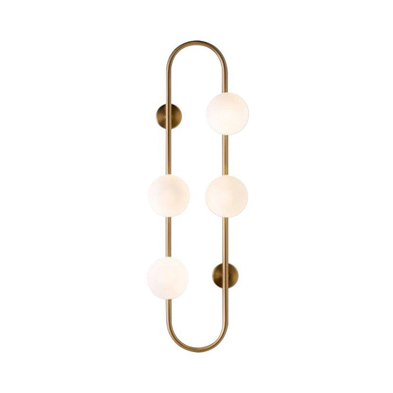 Makenzie Modern Gold Wall Sconce with 4 Lights