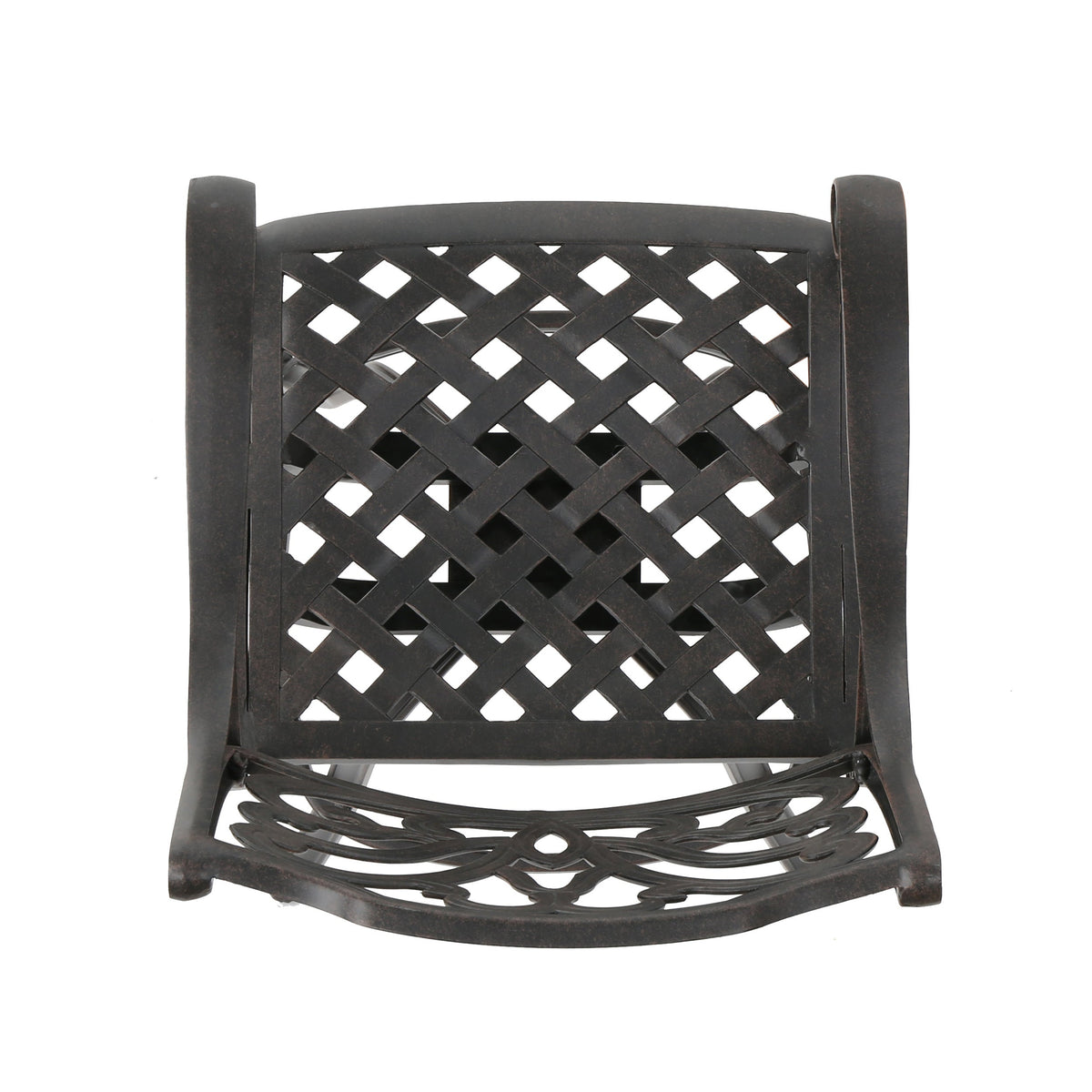 Cast Aluminium Swivel Bar Stool