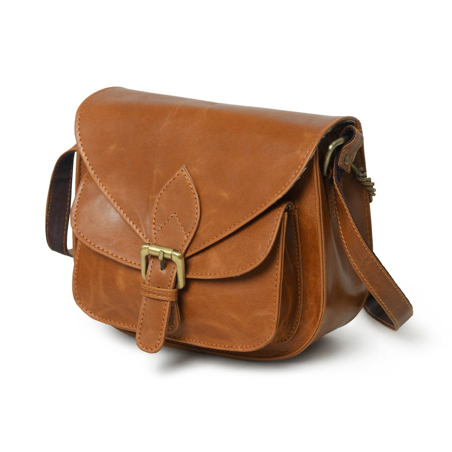 The Molina Satchel- Tan Brown