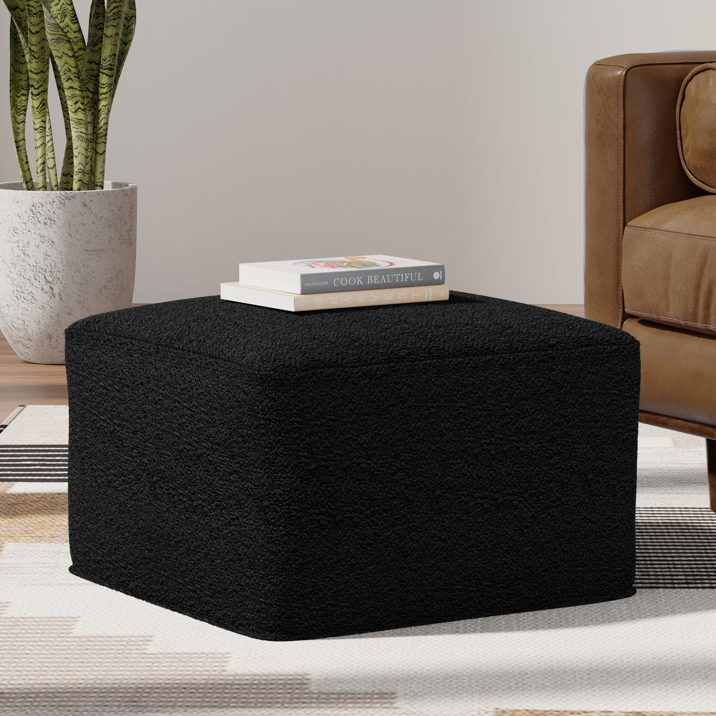 Chantal Square Pouf