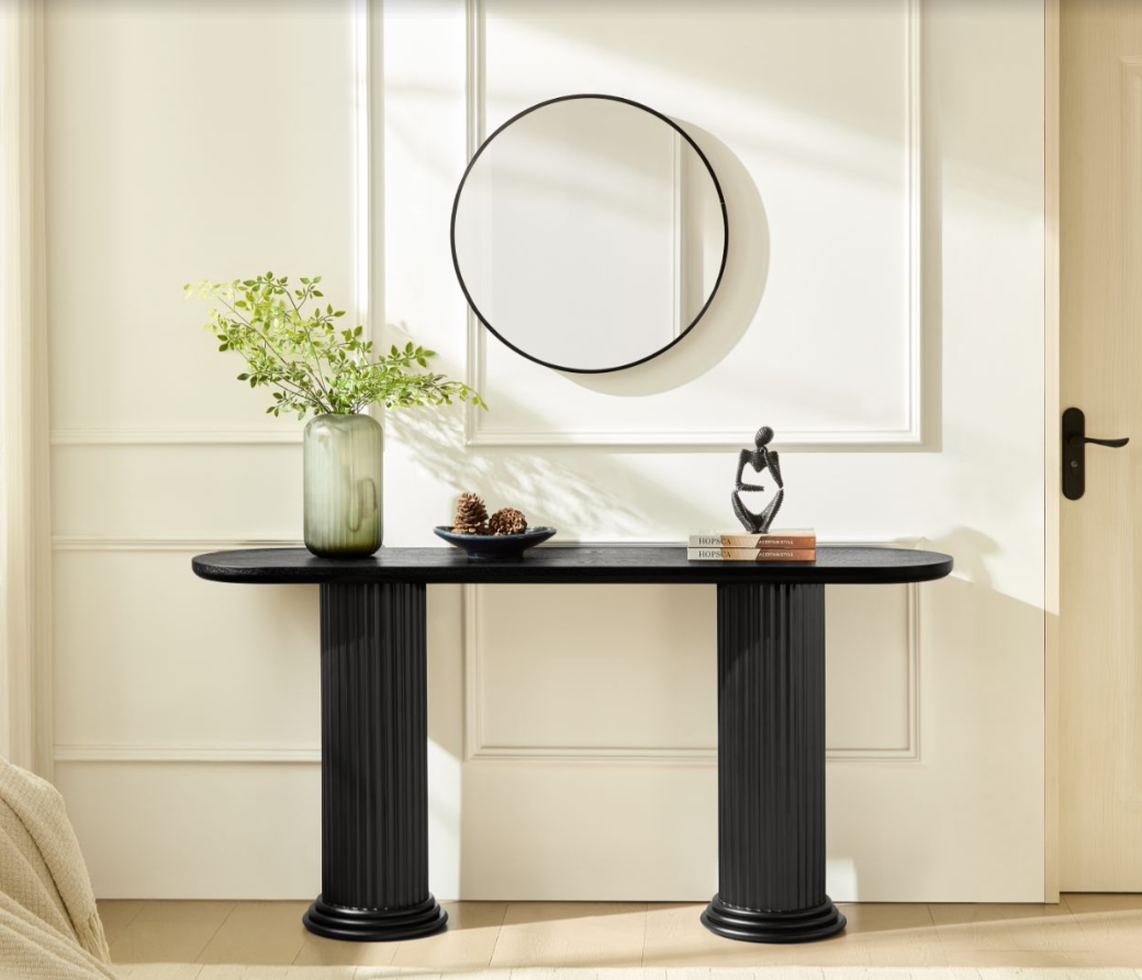 Modern Design Console Table with Roman-Style Legs